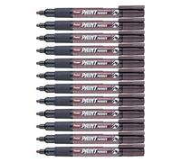 Pentel 4,0 mm, indelebile a base di cellulosa-Pennarello a vernice, colori vari marrone