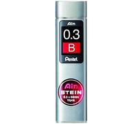 Pentel Ain Pencil Refill Leads 0.3 mm B X 15 Leads by Pentel