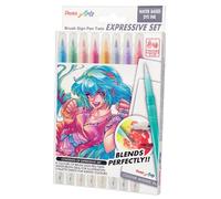 Pentel Arts - Brush Sign Pen DOPPIA PUNTA