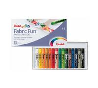 Pentel Arts Fabric Fun Pastel Dye Stick Brillante Pigmento Senza Acidi Scatola d