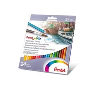 Pentel CB9 Matite colorate acqerellabili 24 pezzi - NUOVO
