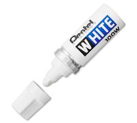 Pentel Bianco 100W Multiuso Permanente Evidenziatore - Confezione Di 3