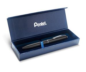 Pentel bl2007 a-cof EnerGel Roller Gel Corpo Metallo Opaco Nero