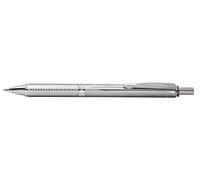 Roller a scatto Energel Sterling - punta 0,7mm - fusto acciaio - Pentel