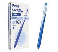 Pentel Penna gel roller BL437 Energel Slim a scatto, punta 0,7 mm, blu 12 pz