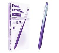 Pentel BL437 Energel Slim roller scatto 0,7 mm, viola 12 pz