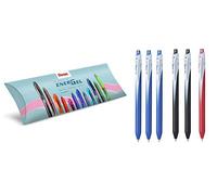 Pentel BL437 roller Energel Slim set 6 pz (3 pz blu; 2 pz nero; 1 pz rosso)