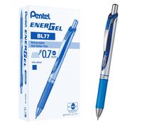 Pentel BL77 EnerGel XM scatto 0,7 mm blu, 12 pezzi