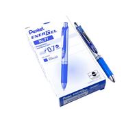 Pentel BL77 EnerGel XM scatto 0,7 mm blu, 12 pezzi