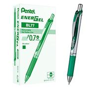 Pentel BL77 Roller Energel Xm, 0.7 mm, Verde 12 pezzi