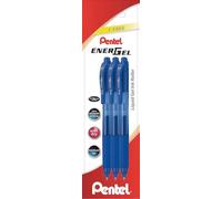 Pentel - Blister Energel X 3 pz Colore Blu