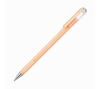 Pentel - Bolígrafo gel Hybrid Milky en colores naranja pastel
