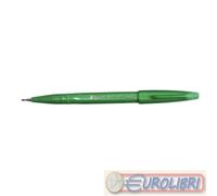 PENTEL BRUSH SIGN PEN 10PZ VERDE
