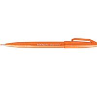 Sign Pen Brush arancio Pentel