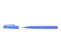 Pentel Brush Sign Pen Blue/Violet 1 count (Pack of 1) Blue Violet
