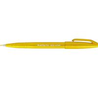 Pentel Brush Sign Pen giallo 10 pezzi