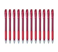 Pentel BX487 Feel-it! Sfera cappuccio 0,7 mm rosso 12 pz