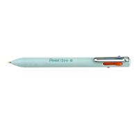 Pentel BXC470-LC iZee 4-Colour Ballpoint Pen - Choice of Colours (Orange/Light B