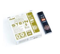 Pentel C279-2BO Ain Stein - Mine sottili, spessore tratto: 0,9 mm, durezza 2B, contenitore con 36 pezzi