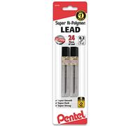 Pentel C505 0.2 mm, super fine, HB, 12 ct. Tubi, 2 pezzi (C502BP2HB)