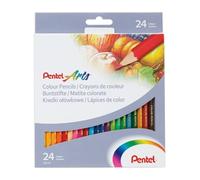 Pentel CB8-24U Color Pencil Pastelli, Confezione da 24 Colori