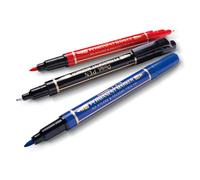 Pentel CF12 MARCATORE TWIN TIP BLU