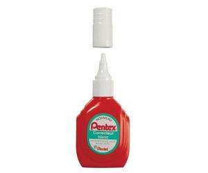 PENTEL Correttore liquido sistema a valvola flacone da 18 ml PENTEX