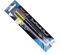 Pentel Dual Metallico Pennello Penna Iridescente Glitter Ink Arte Disegno Fine A