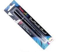 Pentel Dual Metallico Pennello Penna Iridescente Glitter Ink Arte Disegno Fine A