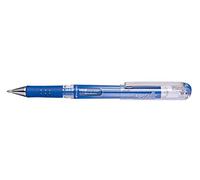Pentel DX Metallic - Penna con inchiostro gel, sfera da 1 mm, inchiostro colore blu metallizzato