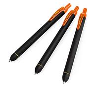 Pentel Energel BL437R1 - Penna a sfera retrattile a inchiostro gel, punta da 0,7 mm, confezione da 3 pezzi, colore: Arancione