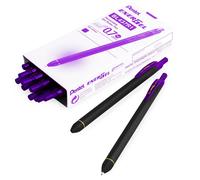Pentel Energel BL437R1 Retraibile Gel Inchiostro Penna a Sfera - 12 Colori