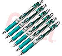 Pentel EnerGel BL77, penna a gel con meccanismo a pressione, 0,35 mm, 1 pezzo 6 Stück | türkis