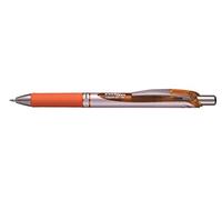 Pentel EnerGel BL77 Penna roller in gel con meccanica di stampa, Larghezza linea 0,7 mm (sfera 0,7 mm), 1 Pezzo, Arancione