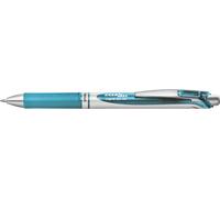 Pentel EnerGel BL77 Penna roller in gel con meccanica di stampa, Larghezza linea 0,7 mm (sfera 0,7 mm), 1 Pezzo, Azzurro