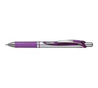 PENTEL ENERGEL BL77 - Set di 3 penne roller inchiostro gel retrattile, punta 0,7 mm, colore: viola