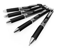 EnerGel XM Retractable, punta da 1,0 mm, inchiostro nero, confezione da 12 penne