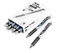 Pentel Energel BLN75 Retraibile Gel Inchiostro Penna a Sfera - 0.5mm - Nero- 12