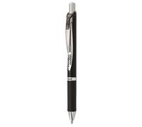 Pentel Energel BLP77-V Penna con meccanismo a scatto e inchiostro resistente alla luce, impermeabile 1 Nero