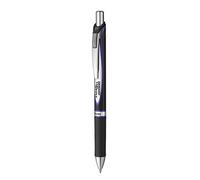 Pentel Energel BLP77-V Penna con meccanismo a scatto e inchiostro resistente alla luce, impermeabile 1 viola.