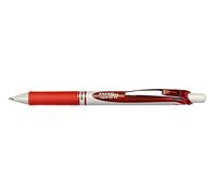 Pentel EnerGel Eco BL77E - Penna gel con meccanismo a stampa, colore: Rosso (1 pezzo)