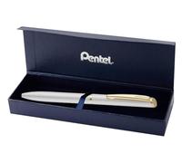Pentel EnerGel Philography - Barile bianco pastello con confezione regalo