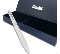 Pentel Energel Philography - IN Scatola Deluxe Retraibile Penna a Sfera - Bianco