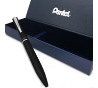 Pentel Energel Philography - IN Scatola Deluxe Retraibile Penna a Sfera - Nero
