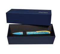 Pentel EnerGel Sakura - Cilindro blu cielo con confezione regalo, 0,7 mm