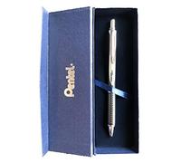 Pentel EnerGel Sterling - Penna a inchiostro gel liquido, spessore del tratto 0,35 mm, diametro della sfera 0,7 mm, colore scrittura (nero | confezione regalo)