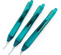 Pentel Energel X BL107 - Penna a sfera con inchiostro gel, punta retrattile, 0,7 mm, confezione da 3, colore: Turchese