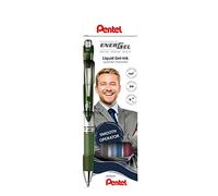 Pentel EnerGel XM BL77 - Penna gel con meccanismo a stampa, 4 pezzi, colori assortiti
