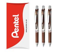 Pentel Energel XM BL77 Retraibile Liquido Gel Inchiostro Penna - Confezione 3 IN