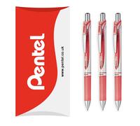 Pentel Energel XM BL77 Retraibile Liquido Gel Inchiostro Penna - Confezione 3 IN